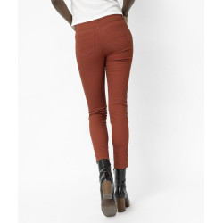 Pantalon coupe Slim taille normale femme