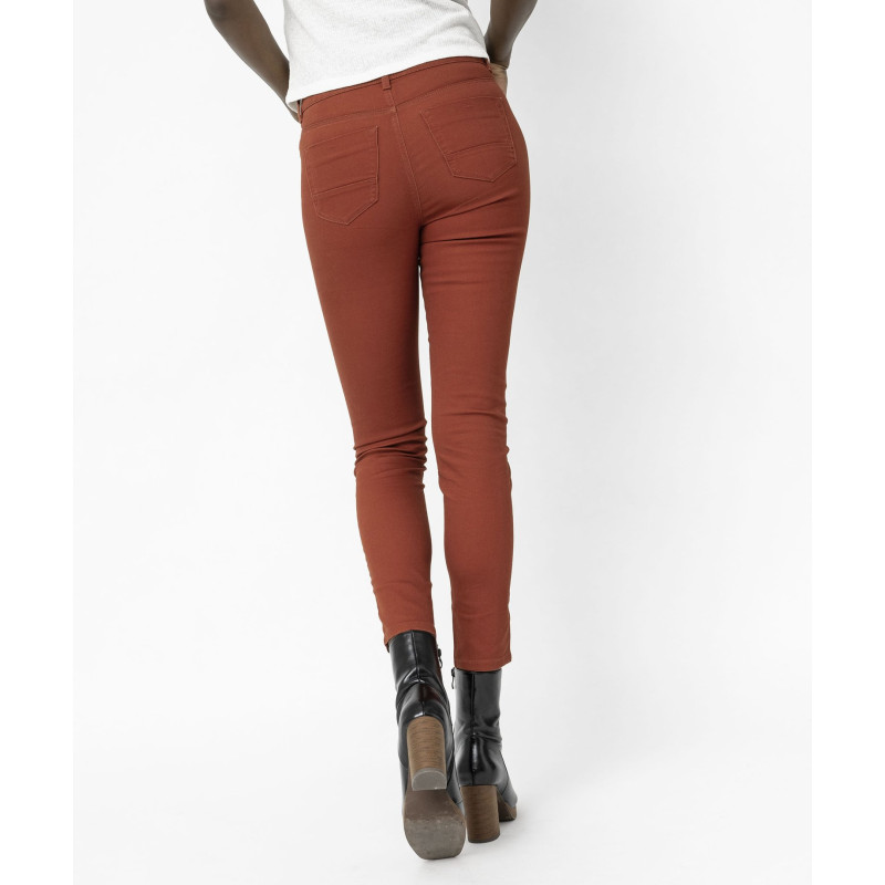 Pantalon coupe Slim taille normale femme