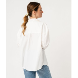 Chemise oversize unie femme