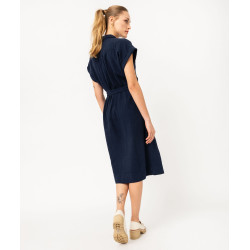 Robe à manches courtes en gaze de coton femme - LuluCastagnette