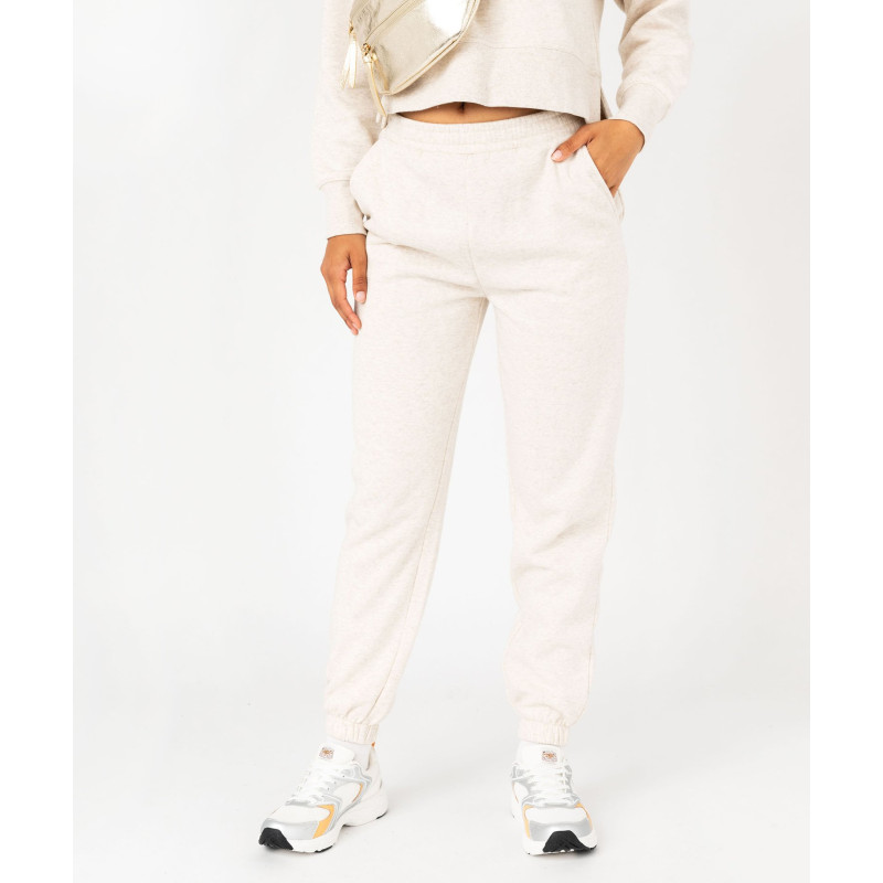 Pantalon de jogging en molleton doux femme