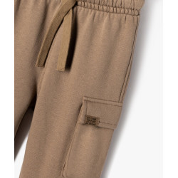 Pantalon en maille coupe cargo bébé garçon