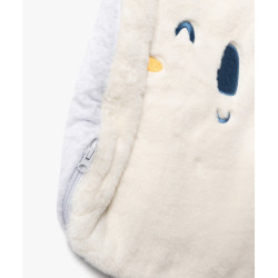 Gigoteuse en velours TOG 2,5 avec motif en maille peluche bébé Gigoteuse en velours TOG 2,5 avec motif en maille peluche bébé