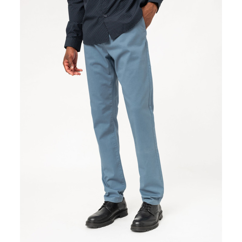 Pantalon chino coupe Slim en coton homme