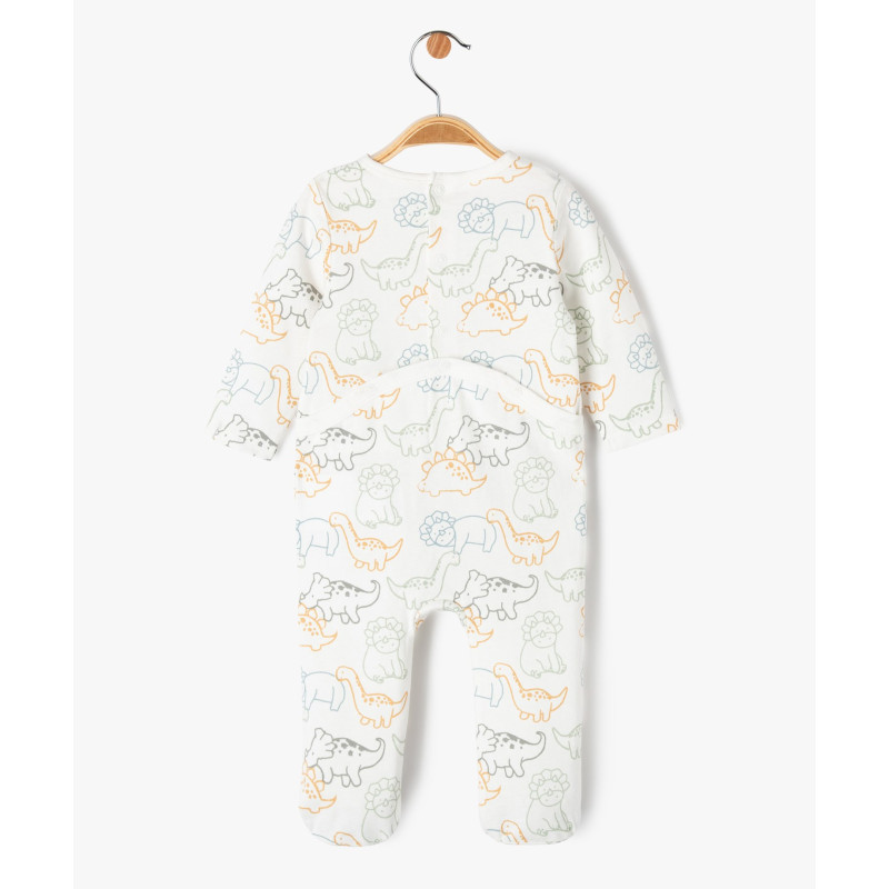 Pyjama dors-bien à motifs dinosaures bébé