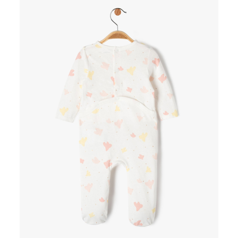 Pyjama dors-bien avec motifs oiseaux bébé fille