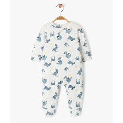 Pyjama en velours Ã  motifs dragons bÃ©bÃ© garÃ§on