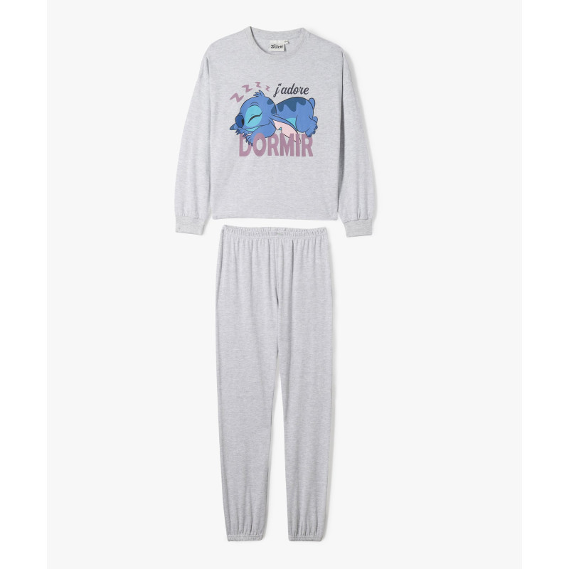 Pyjama motif Stitch fille - Disney