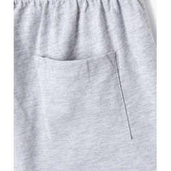 Pyjashort en coton coupe large fille Pyjashort en coton coupe large fille