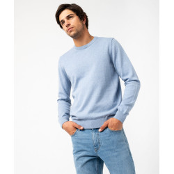Pull à col rond en coton homme Pull à col rond en coton homme
