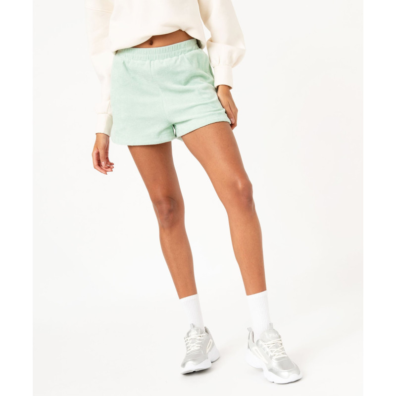 Short ample en éponge femme