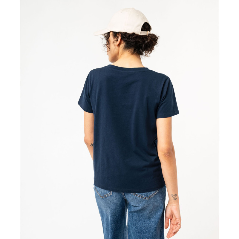 Tee-shirt à manches courtes avec logo brodé femme - LuluCastagnette