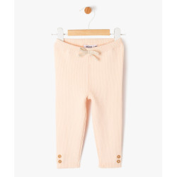 Pantalon en maille cÃ´telÃ©e bÃ©bÃ© fille