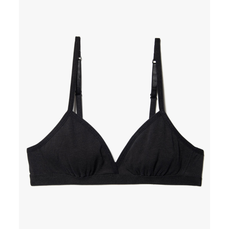 Soutien-gorge triangle à fines bretelles fille