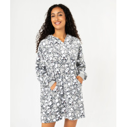 Chemise de nuit à capuche en velours ras motif lapin femme - Disney