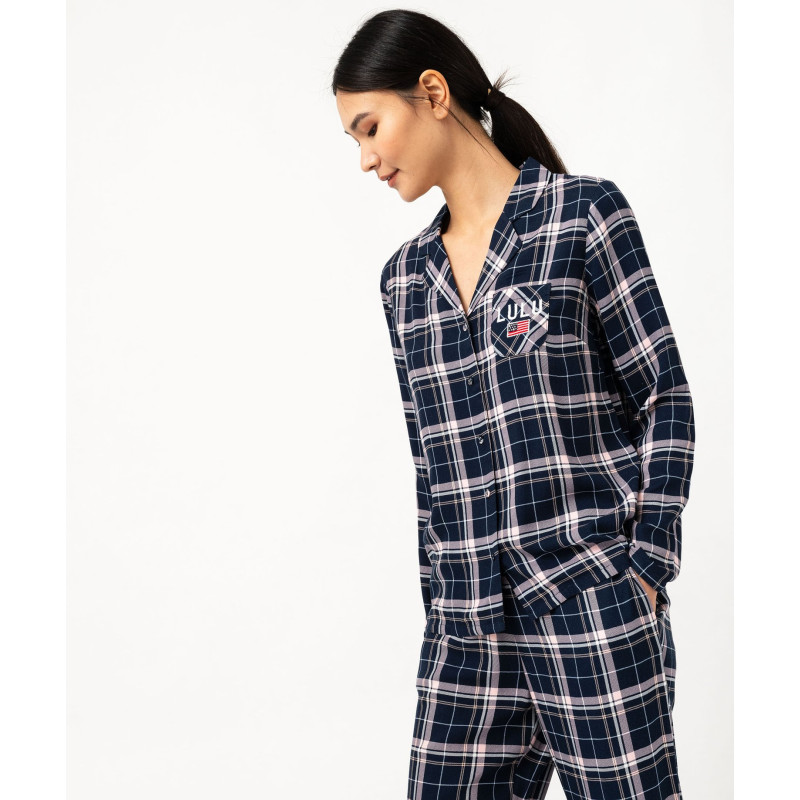 Pyjama à carreaux femme - LuluCastagnette