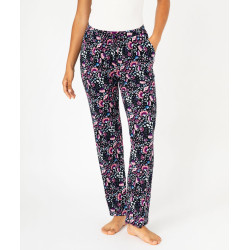 Pantalon de pyjama fluide femme