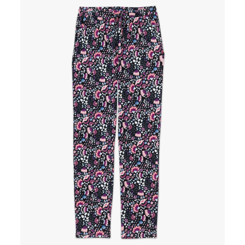 Pantalon de pyjama fluide femme