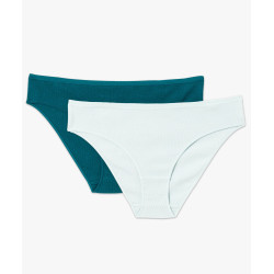 Culotte en maille côtelée femme (lot de 2) Culotte en maille côtelée femme (lot de 2)