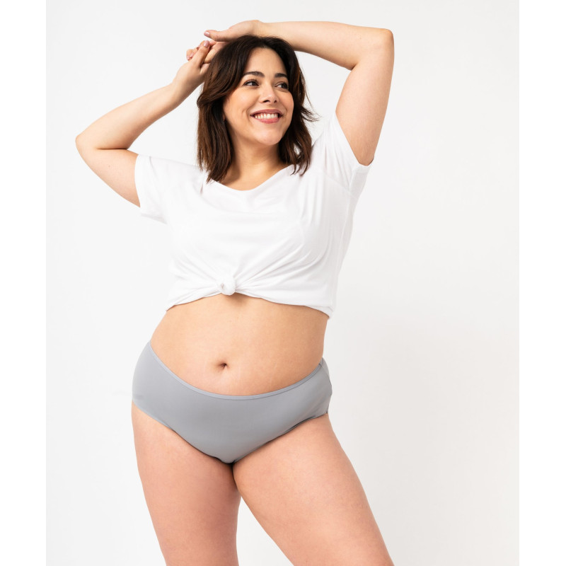 Shorty en microfibre et dentelle femme grande taille (lot de 2) Shorty en microfibre et dentelle femme grande taille (lot de 2)