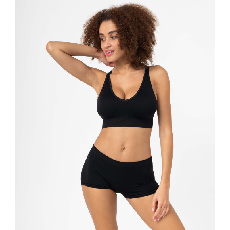 Boxer en maille extensible femme Boxer en maille extensible femme