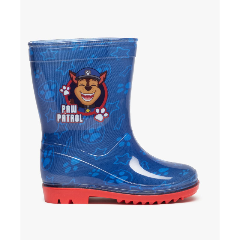 Bottes de pluie garçon imprimées à semelle crantée – Pat’ Patrouille