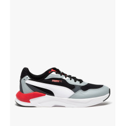 Baskets homme en mesh contrastÃ© et Ã  lacets style running - Puma