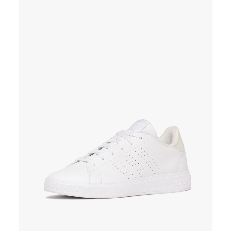 Baskets retro tennis unies à lacets femme – Adidas