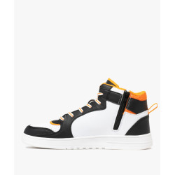 Baskets homme mid-cut à zip et col en mesh - Naruto Baskets homme mid-cut à zip et col en mesh - Naruto