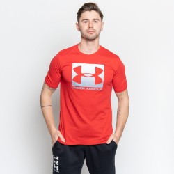 T-shirt Under Armour Boxed Sportstyle pour homme - Rouge - 1329581-600