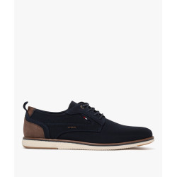 Derbies homme à semelle sportswear contrastante