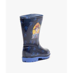 Bottes de pluie garçon imprimées ancre marine - One Piece