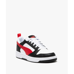 Baskets homme contrastées style rétro Rebound V6- Puma