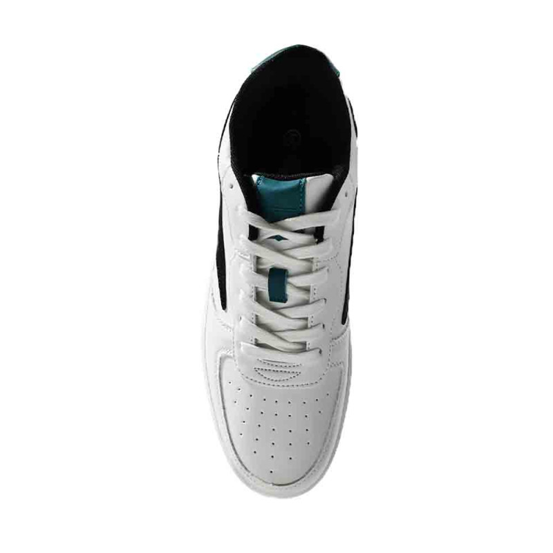 Varsity Court White-Black-Deeplake