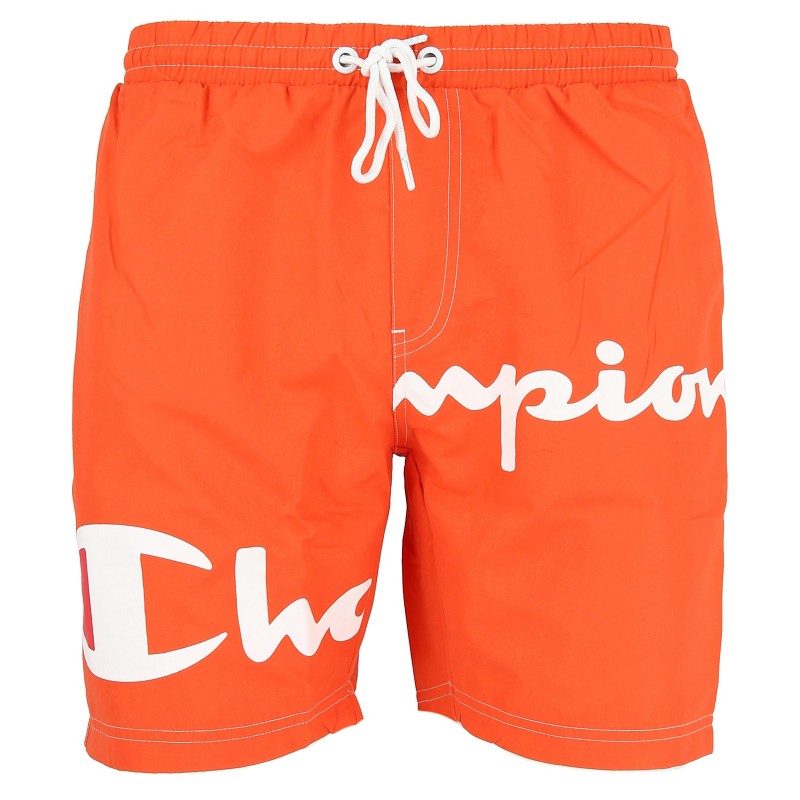 Short Homme Champion Crop Logo Swim Shorts