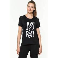 Nike T-Shirt Femme W Nk Run Top Ss Gx