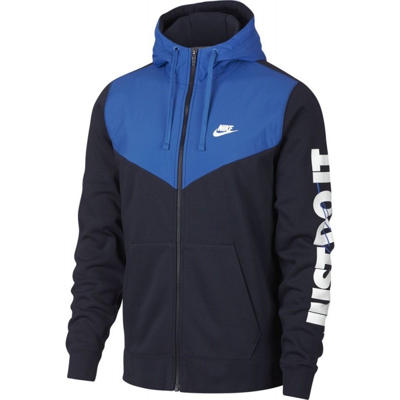 Nike Veste Homme NSW HBR+ HOODIE FZ FLC - 931900-451