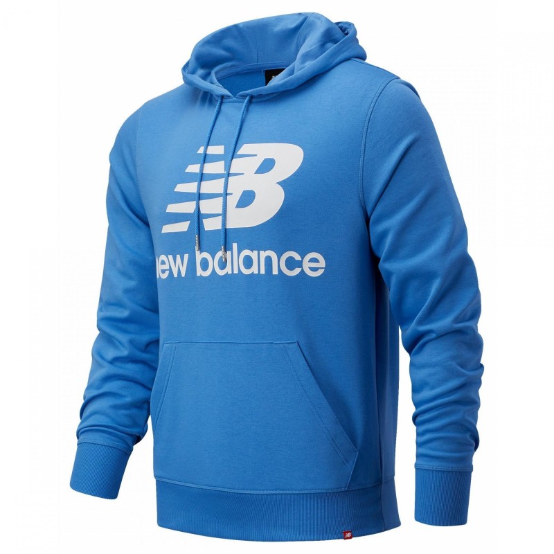 Sweat Homme Newbalance Nb Essentials Stacked Logo Hoodie