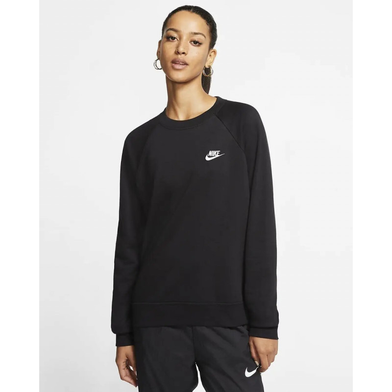 Sweat Femme Nike Essntl Crew Flc - Bv4110-010