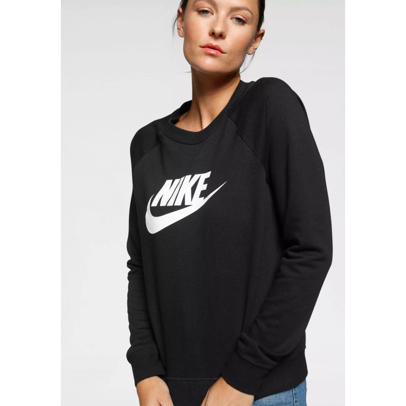 Sweat Femme Nike Essntl Crew Flc Hbr - Bv4112-010