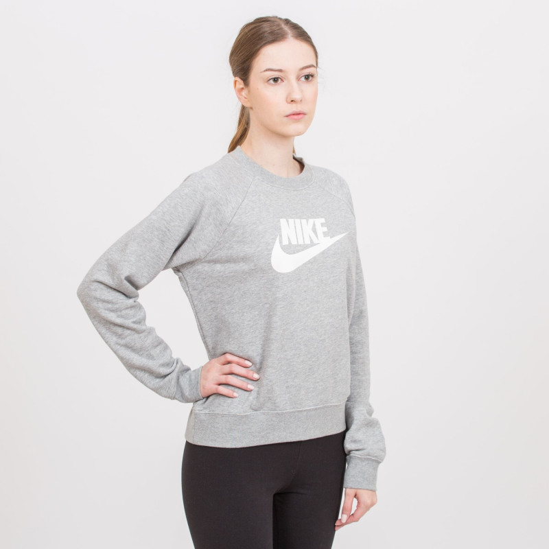 Sweat Femme Nike Essntl Crew Flc Hbr - Bv4112-063