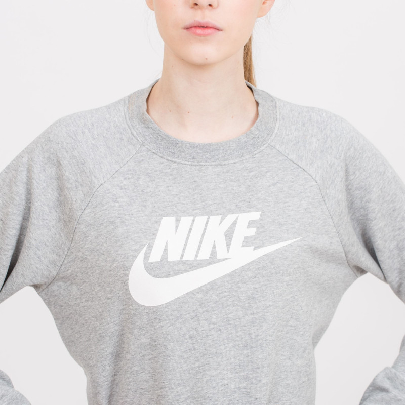 Sweat Femme Nike Essntl Crew Flc Hbr - Bv4112-063