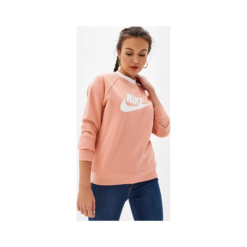 Sweat Femme Nike Essntl Crew Flc Hbr - Bv4112-606