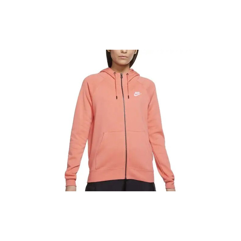 Sweat À Capuche Femme Nike Essntl Flc Fz Hoodie - Bv4122-815