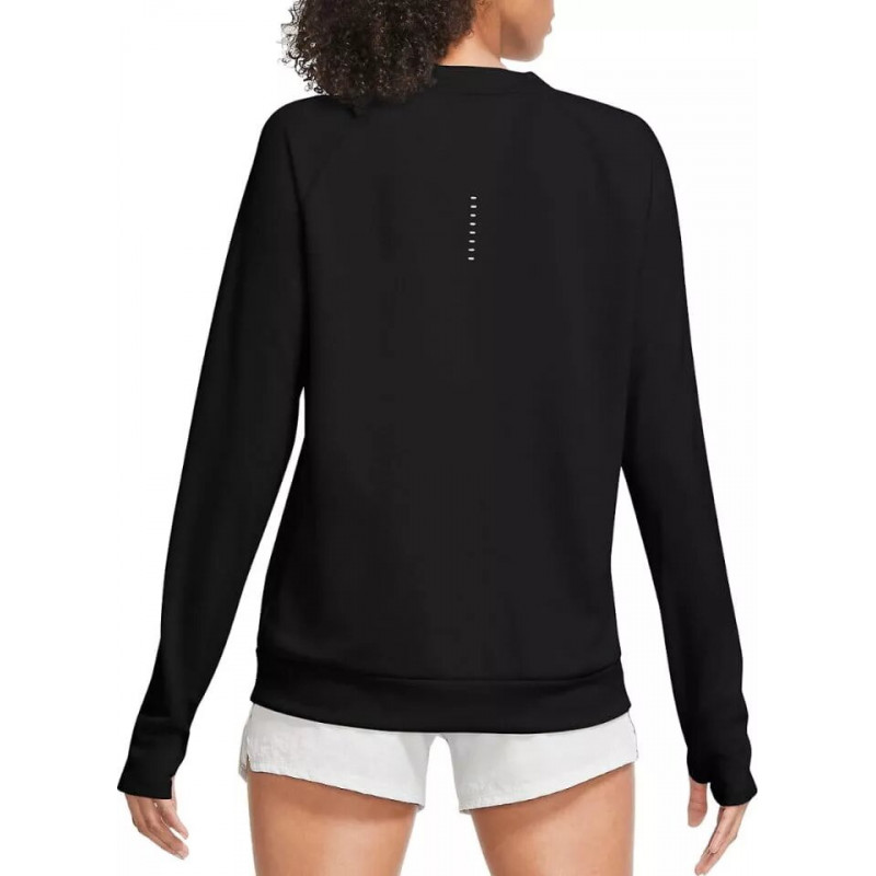 Sweat Femme Nike Swoosh Run Top Crew - Cu3259-010