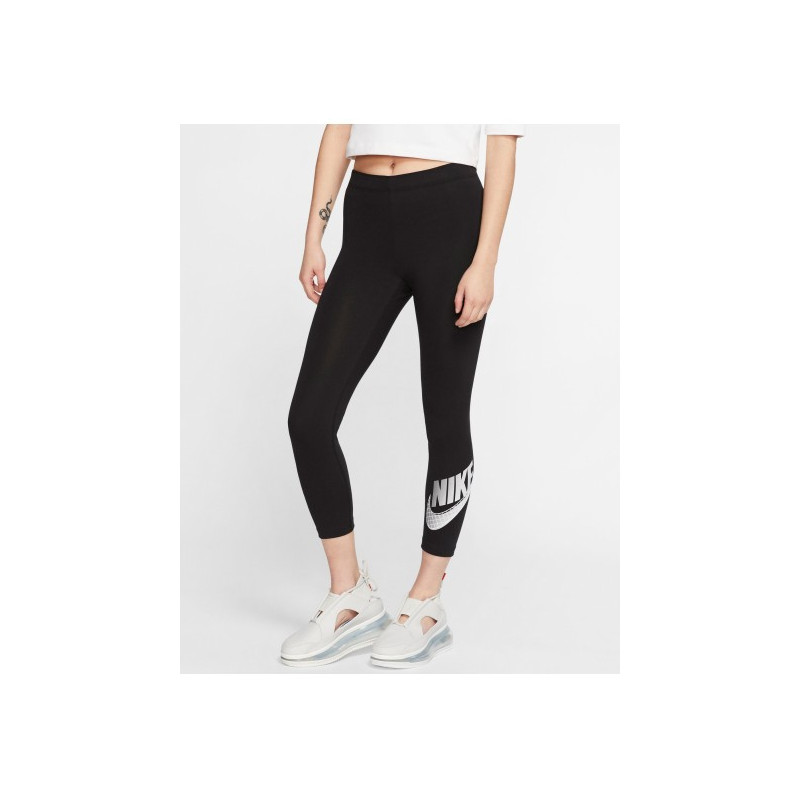 Legging Femme Nike Club Crop Futura - Ck3967-010