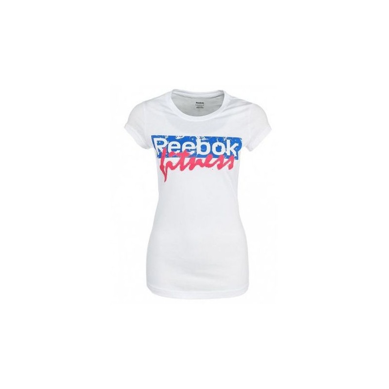 T-Shirt Manches Courtes Femme Reebok Gr Rbk Ftn