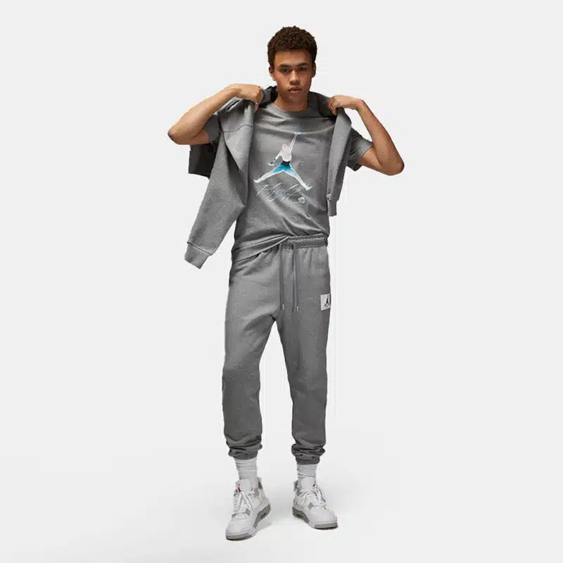 T-Shirt Homme Nike M J Brand Graphic Ss Crew - Dv8414-091