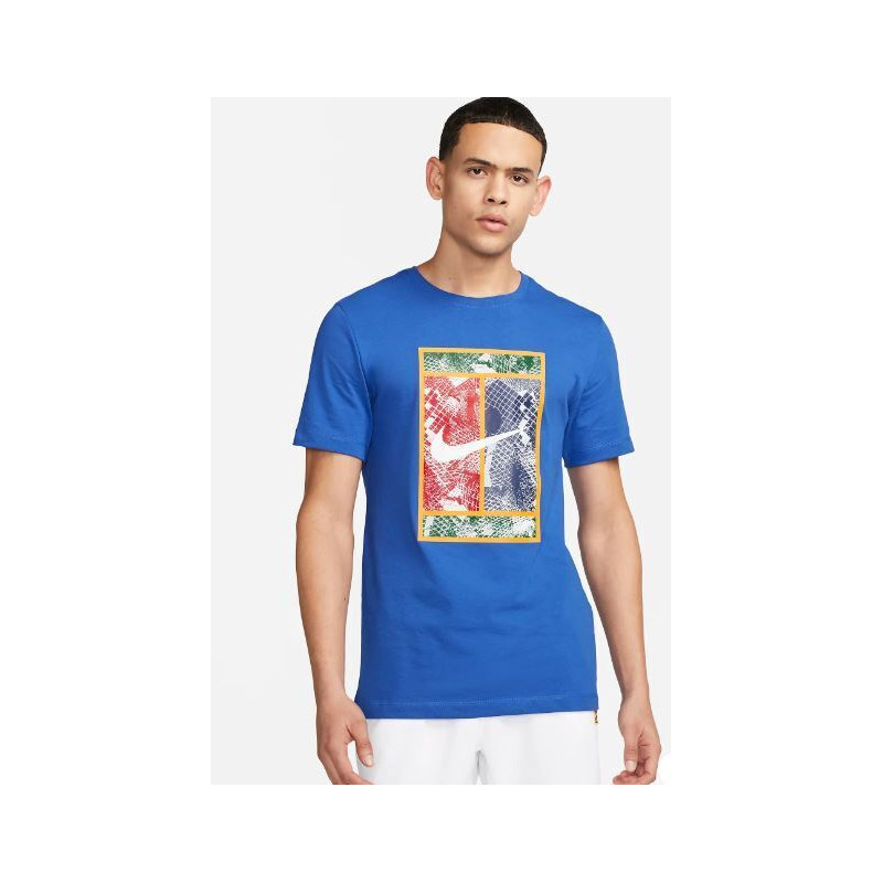 T-Shirt Homme Nike Nkct Tee Heritage - Dz2637-480