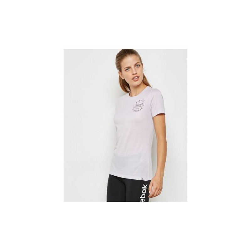 T-Shirt Manches Courtes Femme Reebok Perfect Never Crew